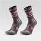 2er Pack UYN Explorer Outdoorsocken Kinder P567 - pink stripes 24-26
