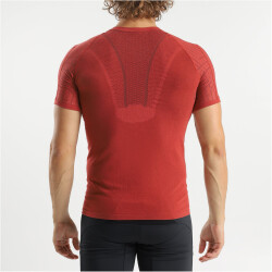 UYN Terracross Support Fit Outdoorshirt Herren R831 - burn red S