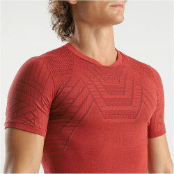 UYN Terracross Support Fit Outdoorshirt Herren R831 - burn red S