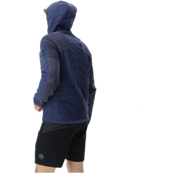 UYN Crossover 2.0 Hybridjacke Herren K723 - deep blue/sodalite blue L