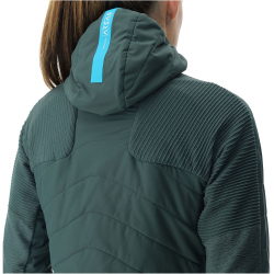 UYN Crossover 2.0 Hybridjacke Damen E779 - deep forest/pale lime S