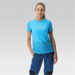 UYN Crossover 2.0 Outdoorshirt Damen K477 - blue danube XL