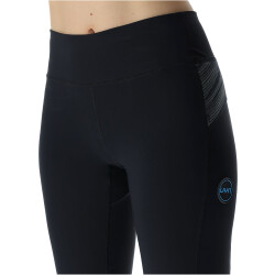 UYN Crossover 2.0 3/4 Outdoor-Leggings Damen B427 - black/iron XS