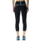 UYN Crossover 2.0 3/4 Outdoor-Leggings Damen B427 - black/iron XS