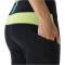 UYN Crossover 2.0 3/4 Outdoor-Leggings Damen B891 - black/sunny lime XS