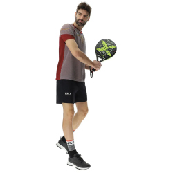 UYN Candela Padelshirt Herren J984 - grey/carmin S