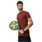 UYN Candela Winged Padelshirt Herren R768 - carmin/yellow S
