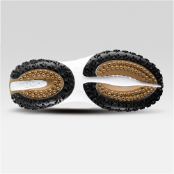 UYN Artax Sneaker mit wei&szlig;er Sohle Damen G785 - anthracite/coral 35