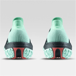 UYN Arion Sneaker mit mintfarbener Sohle Damen E288 - light green/dark grey 35