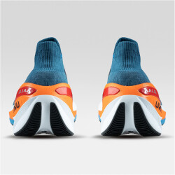 UYN Synapsis Laufschuhe mit orangefarbener Sohle Damen A140 - blue/white 36