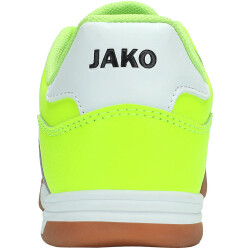 JAKO Classico II Junior ID Hallen-Fußballschuhe 321 - neongelb/schwarz 36