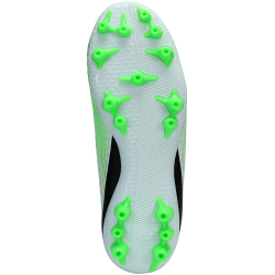 JAKO Lightning Sock AG Kunstrasen-Fu&szlig;ballschuhe 023 - wei&szlig;/neongr&uuml;n 28