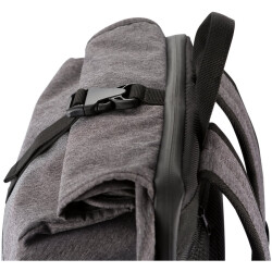 CLIQUE Roll-Up Rucksack 955 - anthrazitmeliert