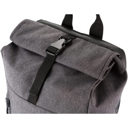 CLIQUE Roll-Up Rucksack 955 - anthrazitmeliert