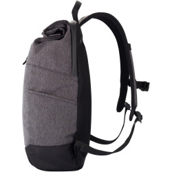 CLIQUE Roll-Up Rucksack 955 - anthrazitmeliert