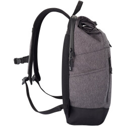 CLIQUE Roll-Up Rucksack 955 - anthrazitmeliert