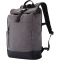 CLIQUE Roll-Up Rucksack 955 - anthrazitmeliert