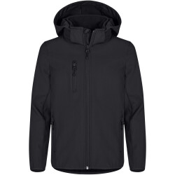 CLIQUE Classic Softshelljacke Kinder 99 - schwarz 120 cm