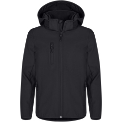 CLIQUE Classic Softshelljacke Kinder 99 - schwarz 140 cm