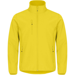 CLIQUE Classic Softshelljacke Herren 10 - gelb XS