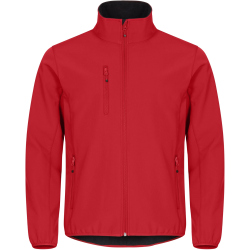 CLIQUE Classic Softshelljacke Herren 35 - rot 3XL