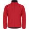 CLIQUE Classic Softshelljacke Herren 35 - rot 4XL