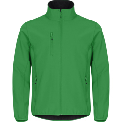 CLIQUE Classic Softshelljacke Herren 605 - apfelgr&uuml;n S