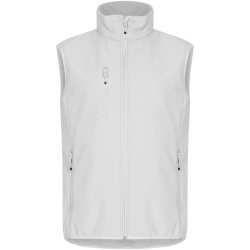 CLIQUE Classic Softshellweste Herren 00 - wei&szlig; M