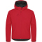 CLIQUE Classic Softshelljacke mit Kapuze Herren 35 - rot XS