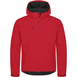 CLIQUE Classic Softshelljacke mit Kapuze Herren 35 - rot L