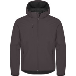 CLIQUE Classic Softshelljacke mit Kapuze Herren 945 - grau S