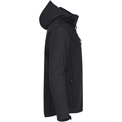 CLIQUE Classic Softshelljacke mit Kapuze Herren 99 - schwarz XS