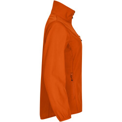 CLIQUE Classic Softshelljacke Damen 18 - blutorange L