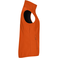 CLIQUE Classic Softshellweste Damen 18 - blutorange M