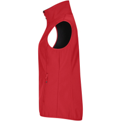 CLIQUE Classic Softshellweste Damen 35 - rot XS