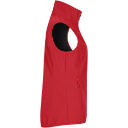 CLIQUE Classic Softshellweste Damen 35 - rot XS