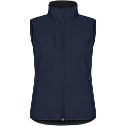CLIQUE Classic Softshellweste Damen 580 - dunkelblau 3XL