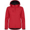 CLIQUE Classic Softshelljacke mit Kapuze Damen 35 - rot XS