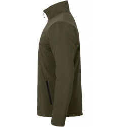 CLIQUE Padded Softshelljacke Herren 75 - jagdgrün XS
