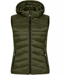 CLIQUE Idaho Steppweste Damen 75 - olive XS