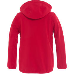 CLIQUE Basic Softshelljacke Kinder 35 - rot 120 cm