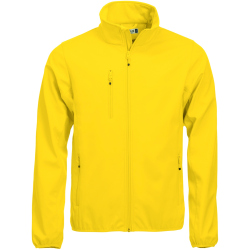 CLIQUE Basic Softshelljacke Herren 10 - lemon XS
