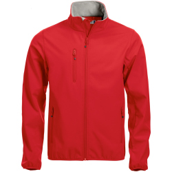 CLIQUE Basic Softshelljacke Herren 35 - rot XL