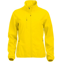 CLIQUE Basic Softshelljacke Damen 10 - lemon XL