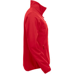CLIQUE Basic Softshelljacke Damen 35 - rot XS