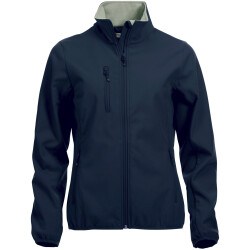 CLIQUE Basic Softshelljacke Damen 580 - dunkelblau L