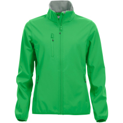CLIQUE Basic Softshelljacke Damen 605 - apfelgrün S