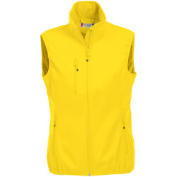 CLIQUE Basic Softshellweste Damen 10 - lemon XS