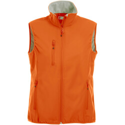 CLIQUE Basic Softshellweste Damen 18 - blutorange XL