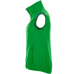 CLIQUE Basic Softshellweste Damen 605 - apfelgrün XS